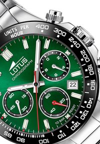 Lotus Montre à aiguilles - silberfarben