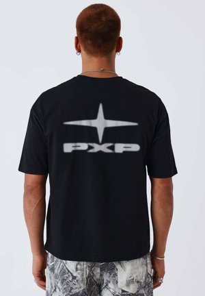 MANCHES COURTES OUTPOST - T-Shirt print - noir