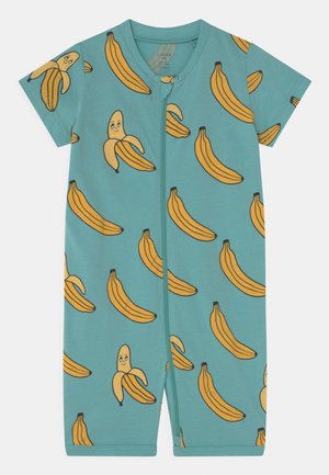 Lindex ROMPER BANANAS UNISEX - Mono - turqoise