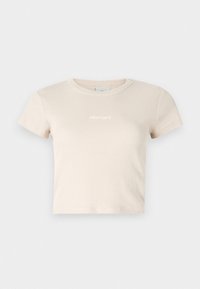 YARNHILL - Basic T-shirt - beige