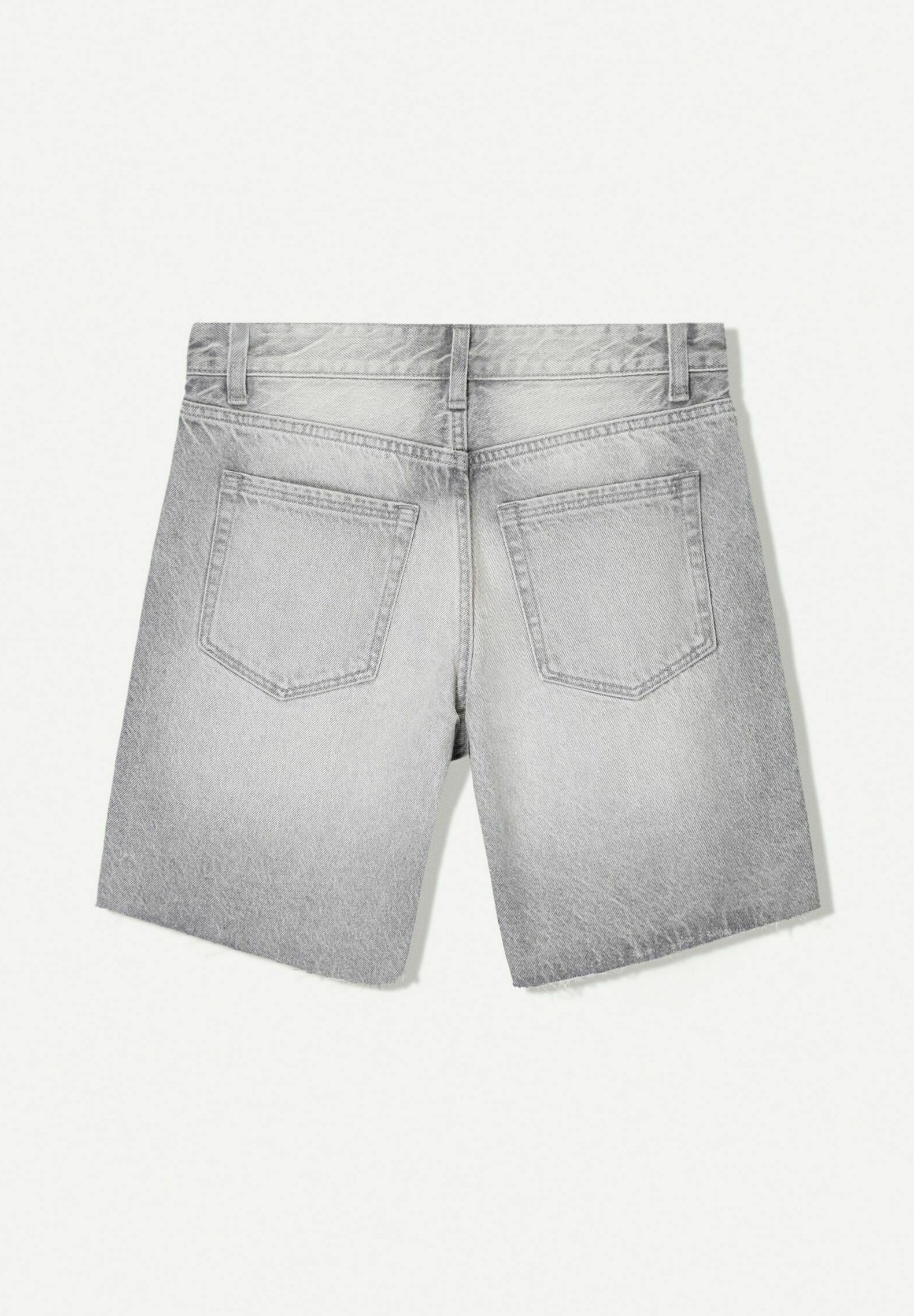 【BAON】Baltos Adjust Denim Bermuda Pants Belted Denim Bermuda Pants