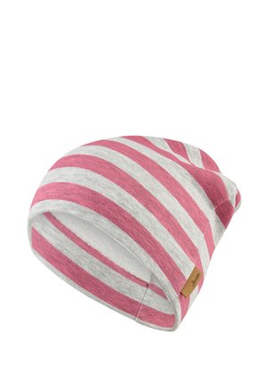 Sterntaler, BEANIE MELANGE MIT STREIFEN UNISEX - Beanie - magenta
