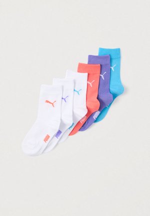 KIDS EASY RIDER UNISEX 6 PACK - Sukat - white/pink/purple