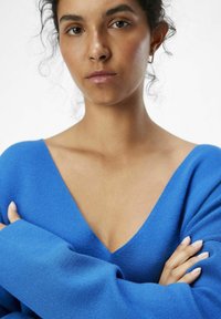 Object OBJREYNARD V-NECK PULLOVER FAIR - Strickpullover - lapis blue