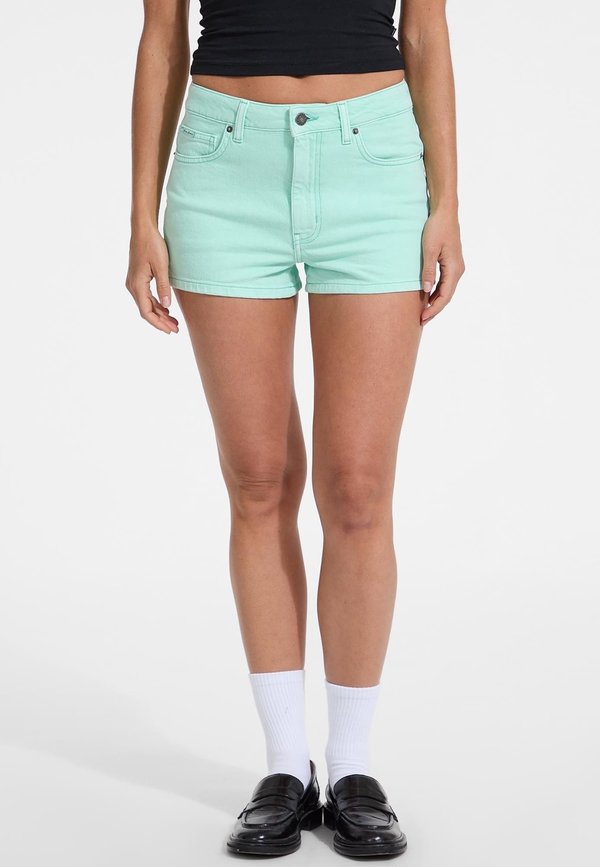 Jeans Shorts - grün