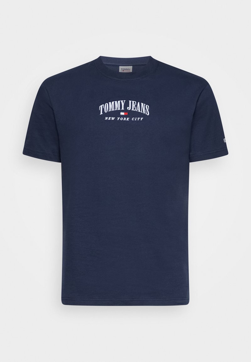 Tommy Jeans SMALL VARSITY TEE T shirt Print Twilight Navy tommy-jeans-small-varsity-tee-t-shirt-print-twilight-navy