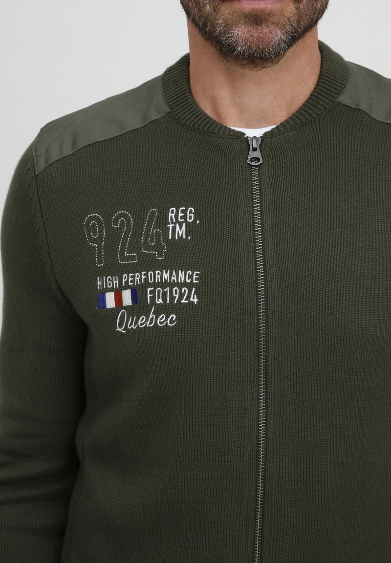 Herren Strickjacken | FQ1924 FQERLAND Strickjacke grey denim - CK43222 Herren Strickjacken | FQ1924 FQERLAND Strickjacke grey denim - CK43222