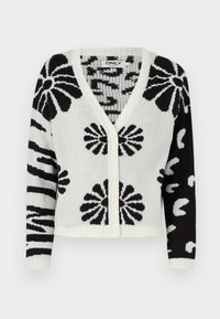 ONLMIX BLOCK CARDIGAN - Strickjacke - cloud dancer