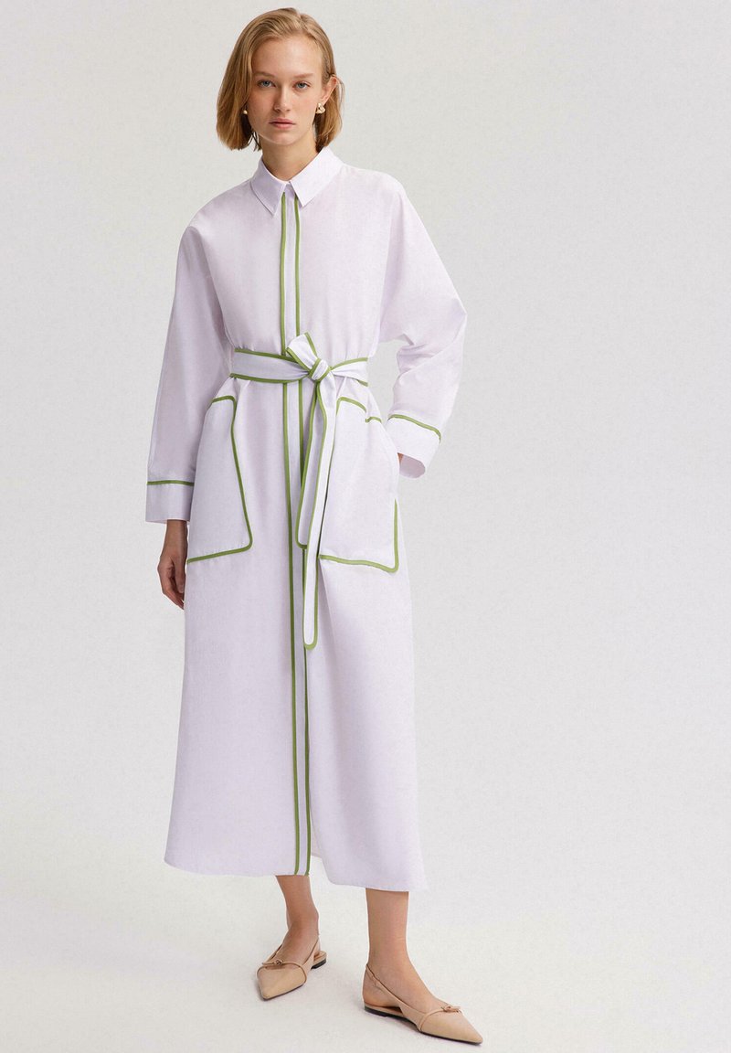 Touché Privé Maxi-jurk wit Touché Privé Maxi-jurk wit