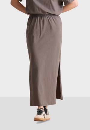 Garance Paris VOLCAN - Suknja A kroja - dark brown