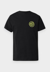 MALBA CRASH DOT CHEST UNISEX - Μπλουζάκι με στάμπα - black