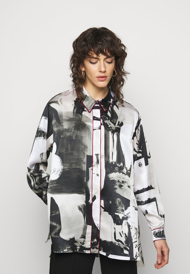 LYN - Button-down blouse - mono