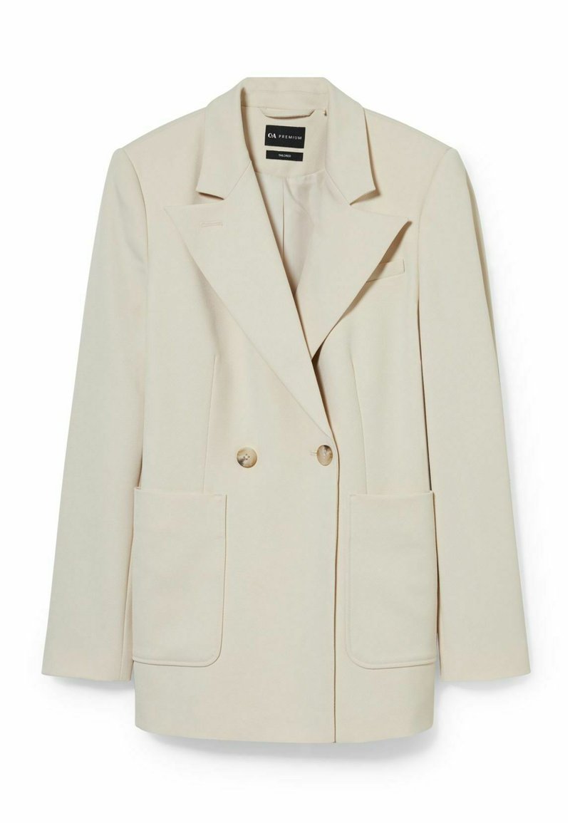 Damen Parkas | C&A Kurzmantel white/weiß - MF23655 Damen Parkas | C&A Kurzmantel white/weiß - MF23655