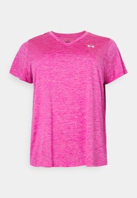 Under Armour - TECH TWIST - Camiseta deportiva - rebel pink/pink elixir/white Imagen en miniatura 1