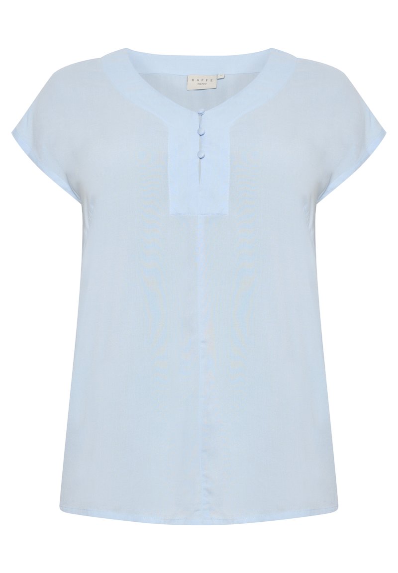 Damen T-Shirts | Kaffe Curve CAYA Bluse cashmere blue/hellblau - OF91587 Damen T-Shirts | Kaffe Curve CAYA Bluse cashmere blue/hellblau - OF91587