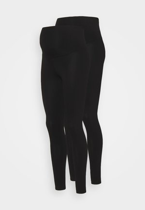 OVERBUMP LEGGING 2 PACK - Legginsy - black
