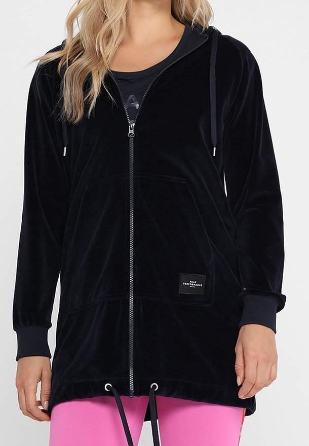 Peak Performance Felpa con cappuccio - dark blue