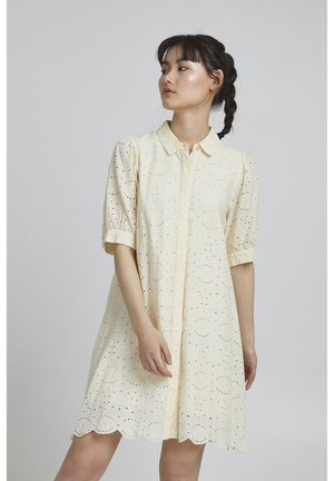 Shirt dress - vanilla custard