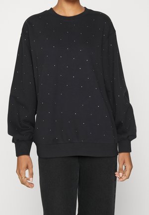 Sweatshirt - black denim
