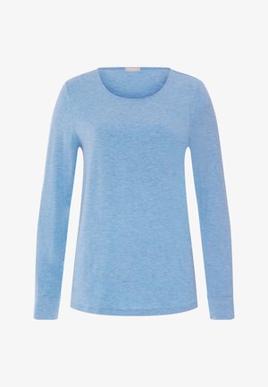 Hanro, NATURAL ELEGANCE - Nattøj trøjer - bluebird melange