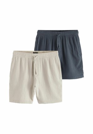 Next REGULAR FIT - 2 PACK - Træningsbukser - slate grey neutral brown