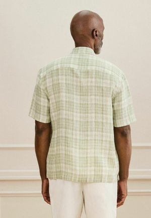 Next, Hemd - green check