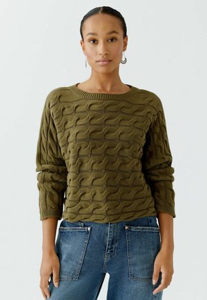 SIRAH - Jumper - burnt olive