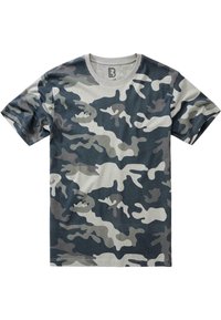 T-Shirt print - grey camo