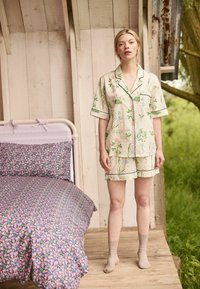 Cath Kidston REGULAR FIT - Pižamos komplektas - ecru roots print