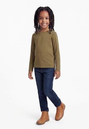 Friboo UNISEX 7 PACK  - Langærmet T-shirt - black/olive/mottled grey