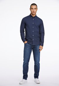 Lindbergh OXFORD SUPERFLEX - Camicia - navy mix