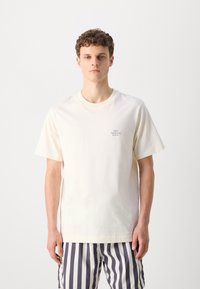 Mads Nørgaard FRODE LOGO TEE - Základné tričko - vanilla ice