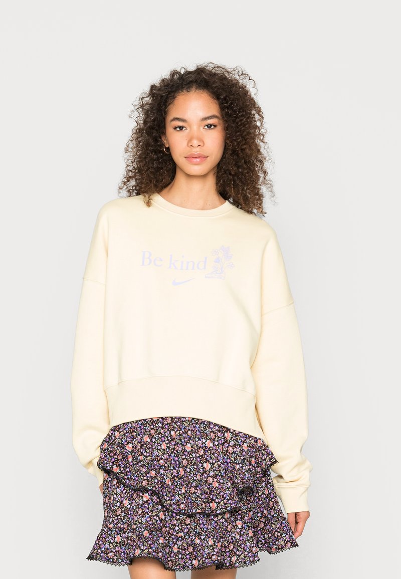 Nike Sportswear TREND CREW OVERSIZED - Camisola - lemon drop