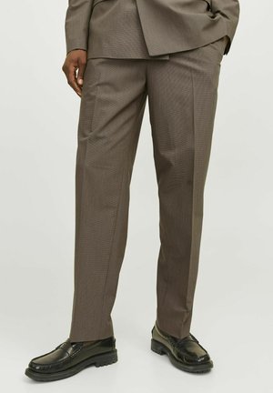 Jack & Jones PREMIUM JPRBUSHWICK - Suit trousers - greige