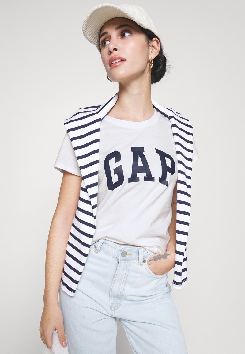GAP Petite TEE TShirt print white/weiß Zalando.de