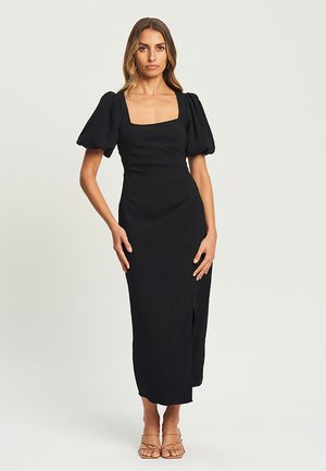 TUSSAH EFFIE MIDI - Shift dress - black