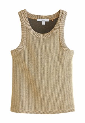Next REGULAR FIT RACER TANK - Débardeur - gold