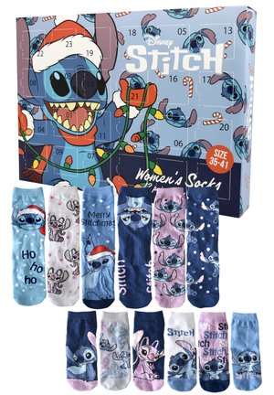 LILO STITCH ADVENT CALENDAR PACK 12 - Socks - mehrfarbig