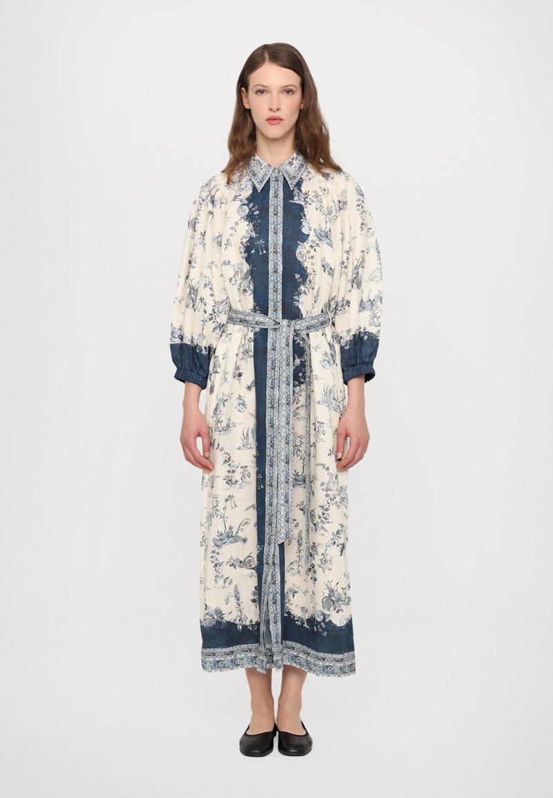 Alemais - CASA SHIRTDRESS - Shirt dress - cream, Enlarge