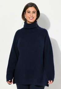 Ulla Popken TURTLENECK - Maglione - navy blue