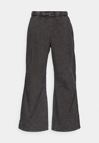 JPSTPARACHUTE  WASHED PANT UNISEX - Püksid - black