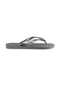TIRAS - T-bar sandals - steel grey