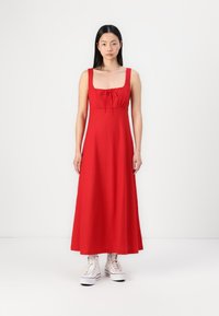 GAP - TIE FRONT MAXI - Day dress - tomato sauce Thumbnail Image 1