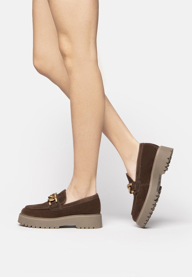 Guess ALMOSTY - Scarpe senza lacci - black/nero