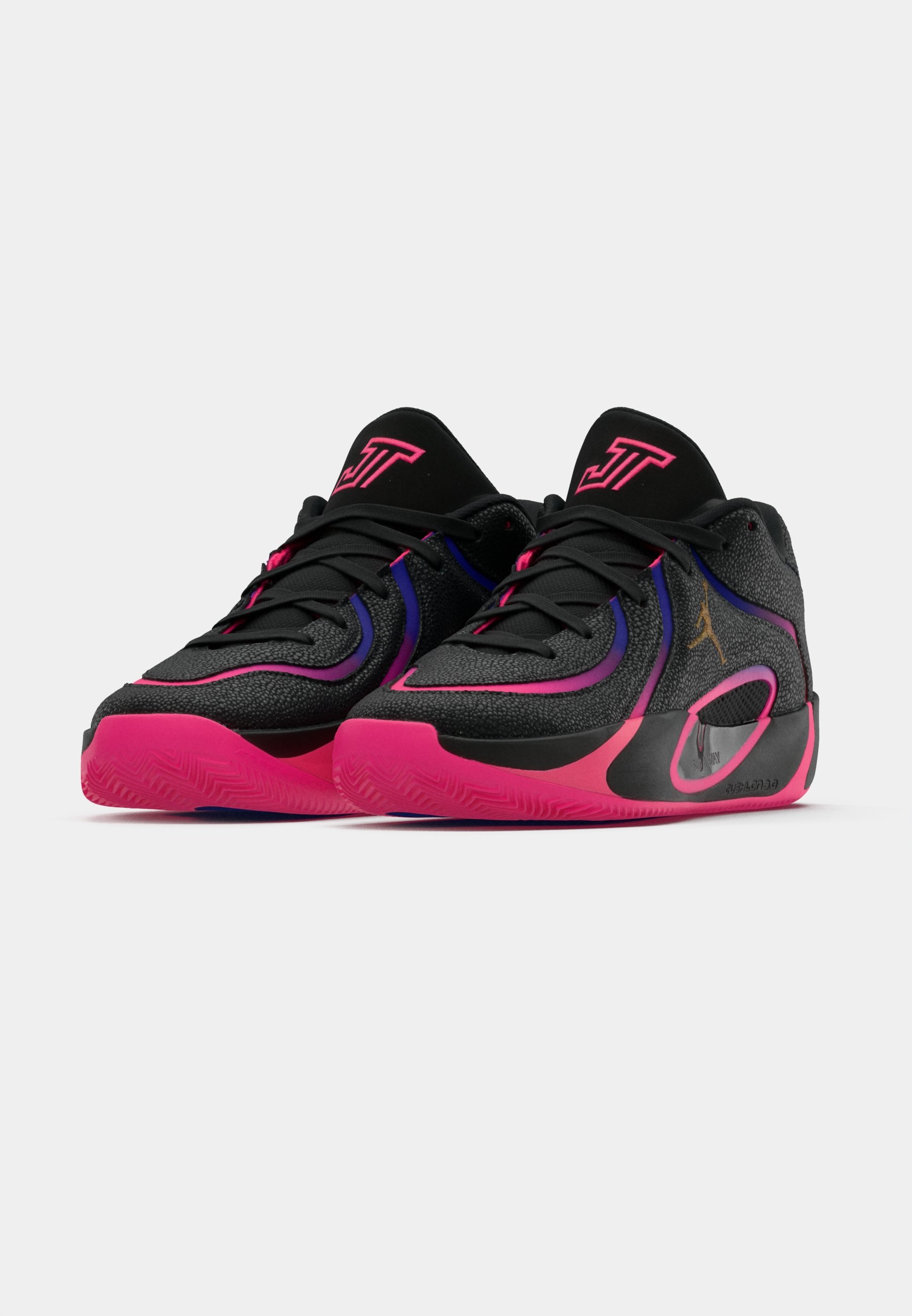 Jordan JORDAN TATUM 4 - Krepšinio batai - black/hyper pink/fierce