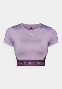 Puma STRONG BABY TEE SHORT - Sportfelső - pale plum