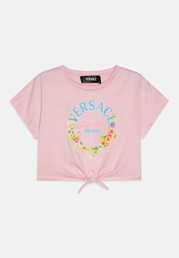 LOGO FLOWERS PRINT - Print T-shirt