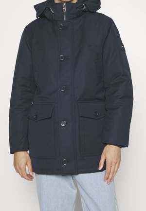 Abrigo de plumas - dark blue