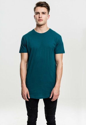 SHAPED LONG - Basic T-shirt - teal