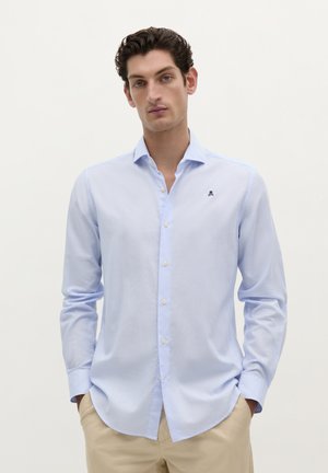 Scalpers NEW ELISEE  - Shirt - light blue stripes